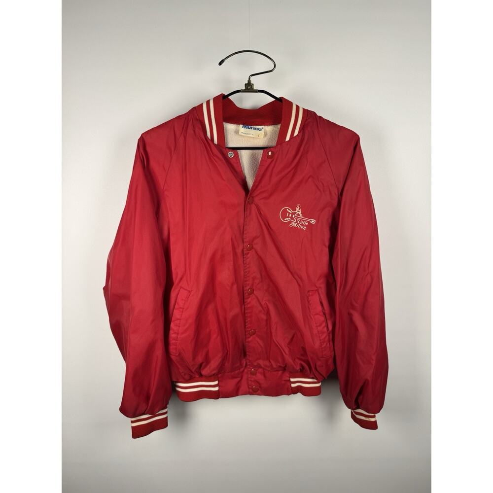 Vintage 1991 Little Milton Blues Grail Satin Jacket Too Much Pain Large 23.5x26